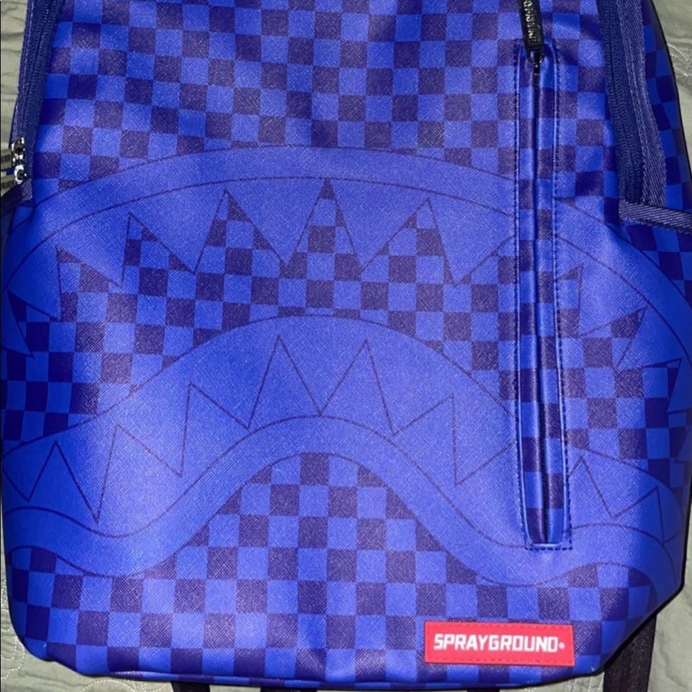 Blue Sprayground Backpack